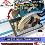 Makita DSS610Z DSS610Z DSS611Z Adapter skid plate base MAKITA guide rail track