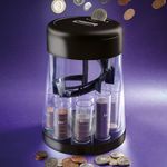 Digital Coin Counter & Sorter — All UK Coins 1p–£2 | LCD Display - UK Stock