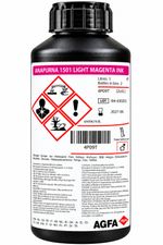 AGFA Anapurna 1501 Light MAGENTA UV Ink 4P09T Genuine 1 Litre New Exp 06/2027