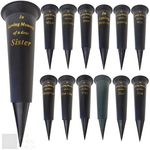 Grave Vase Spike Funeral Memorial Flower Pot Holder In Loving Memory Container