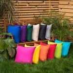 Outdoor Scatter Cushions Waterproof Garden Seat Cushion Square Pillows 45x45cm