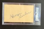 1951 GEORGE SISLER SIGNED  Government Postcard HOF PSA/DNA