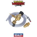 Sealey REG-KIT-MZ Industrial MIG Gas Regulator Kit No Gauge