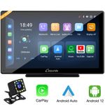 Carpuride 9" Wireless Android Auto Carplay Screen Online Offline GPS Navigation