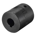 16mm to 25mm 51mm x 44mm Flexible Coupling Shaft Motor Coupler Joint