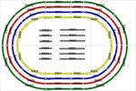 Hornby Nickel Silver Track R605 R607 R609 R8262 x 8 - R600 or R601 x 6