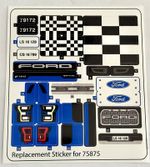 Custom Decal for 75875 Replacement Sticker Sheet