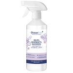 IPA Disinfectant Hand Sanitiser Sanitizer 99.9% Alcohol - 500ml - Ocean Free
