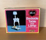 Pedigree Sindy Doll - Bedside Table And Lamp, Original Vintage Box