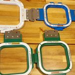 Tajima Magnetic Embroidery Machine Hoops/Frames Mixed Lot Assorted Sizes