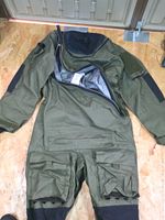 Genuine British Military Typhoon Drysuit Immersion Suit Olive Green Size Small 