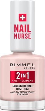 Rimmel London Nail Nurse 2 in 1 Base Coat & Strengthener BRAND NEW FAST DESPATCH