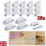 20x Magnetic Door Catch Latch Heavy Duty For Kitchen Cabinet Cupboard Wardrobe