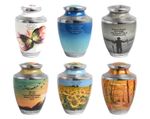 Dignified Adult Memorial Urn for Ashes – Decorative Cremation Urn