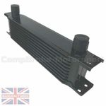 UNIVERSAL 9 ROW AN10 AN-10 10AN ENGINE TRANSMISSION OIL COOLER [RADIATOR] BLACK