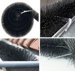 Best Quality Gutter Brush Leaf Guard Filter Protection Moss 4m X 100mm Black New