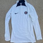 Nike Paris Saint-Germain PSG Dri-FIT ADV White 1/4 Zip Training Top XL
