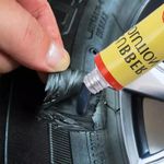 2/4 Rubber Solution Cement Bike Tyre Puncture Repair Glue Tube UK