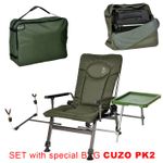 F5R ST/P (Bag PK2 option) CARP Armchair Folding Steel FISHING CHAIR Accessories