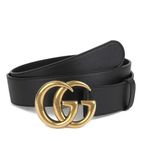 Uk Leather Belts Jeans Belt Waistband Alloy Buckle Letter Women Belt 3.0/3.8 Cm