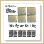 Adhesive Weights for Wagons / Coaches etc. Hornby, Bachmann, Heljan