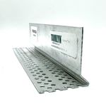 3m Plain Aluminium Starter Perforated Closure Trim Cladding Insect Pest Barrier