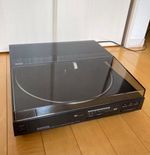 Kenwood KP-727 Linear Tracking Turntable New Stylus EP Adapter Fully Functional