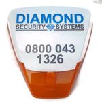 Pyronix Deltabell Amber Dummy Alarm box twin flashing LED LIFETIME GUARANTEE