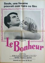 LE  BONHEUR - AGNES VARDA - ORIGINAL MEDIUM FRENCH MOVIE POSTER