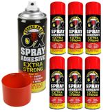 Strong As AN SAAO OX Spray Extra Adhesive Glue For Paper Card Tile Leather 500ml