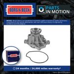 Water Pump fits VW POLO 9N, Mk5 1.2 2001 on Coolant B&B 03D121005 03D121005V New
