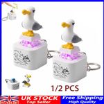 1/2 PCS Seagull Mine Keychain, Seagull Mine Button Keychain