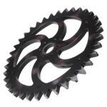 Creative Retro Gear Wall Pendant Black Vintage Wall Decoration for Home