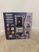 Ninja CREAMi Deluxe 10-in-1 Ice Cream and Frozen Drink Maker - Brand New Sealed