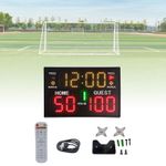 Digital Scoreboard Wall Mounted Professional Electronic Scoreboard for