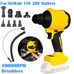 40000RPM Cordless Dust Blower Air Blower Brushless for Dewalt  18V 20V Battery