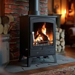 RoyalFire 5kW Steel Eco DEFRA Multifuel Stove Energy Efficient Heater
