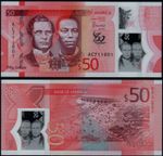 JAMAICA 50 DOLLARS (P96) 2022 (2023) COMMEMORATIVE ISSUE POLYMER UNC