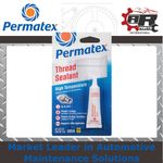 Permatex® High Temperature Thread Sealant with PTFE Locks Seals Stops Leaks 6ml