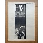 CREATURES FEAST POSTER SIZED original music press advert from 1983 (SIOUXSIE) - 