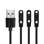 Universal Smart Watch Charging Cable 2-Pin 2.84mm USB Data Magnetic Charger