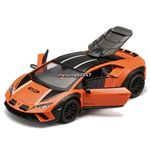 1/32 2024 Lamborghini Huracan Sterrato Model Car Diecast Toy Vehicle Orange