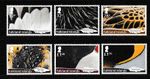 FALKLAND ISLANDS  2019  FEATHERS  SET OF 6   MNH