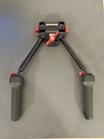 Zacuto Recoil dual handle kit for 15mm rods / shoulder rig