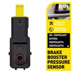 for Audi VW Seat Skoda Brake Booster Vacuum Pressure Sensor 5Q0906207A V10721500