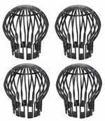 4 pcs Gutter grille downpipe protection leaf trap gutter protection