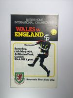 Wales v England;  British Championship,  13th May 1978