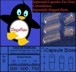 SEPARATED Size 0, Or Size 00 Empty PULLULAN Self Fill Organic Vegan Capsules