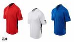 New Daiwa D Vec Polo Shirts - Red / White / Blue - Small - XXL