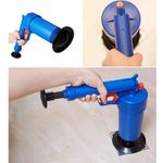 High Pressure Air Drain Blaster Plunger Toilet Sink Sewer Unblocker Reusable UK